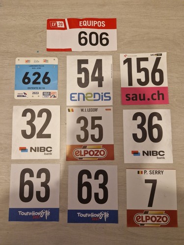 Dossard tour france - dossard,