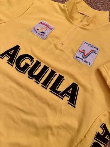 Maglia gialla ciclismo vintage - maglia,