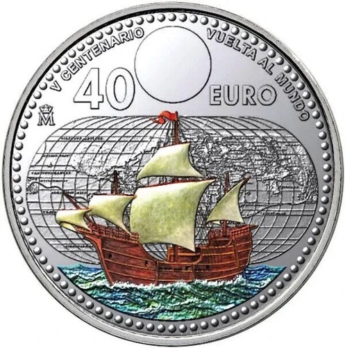 España euro 2022 plata - 40, v